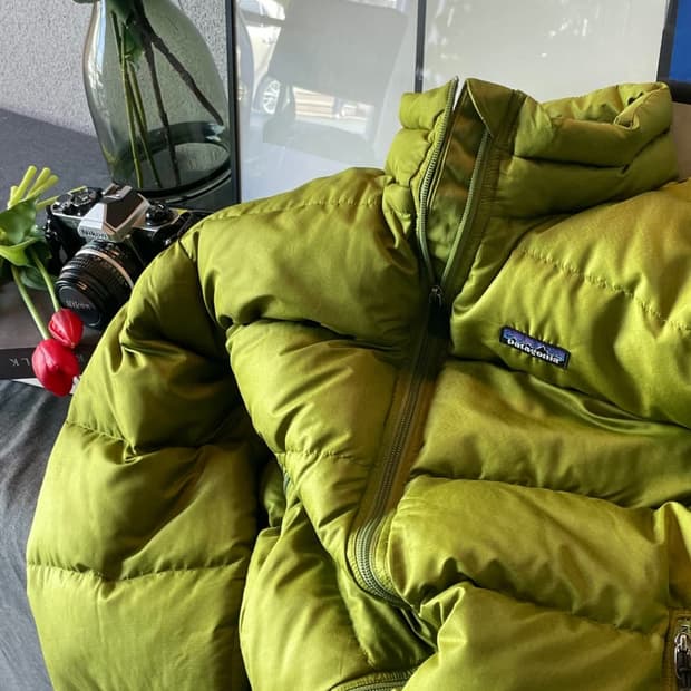 파타고니아 패커블 패딩 (그린색상) 구매합니다