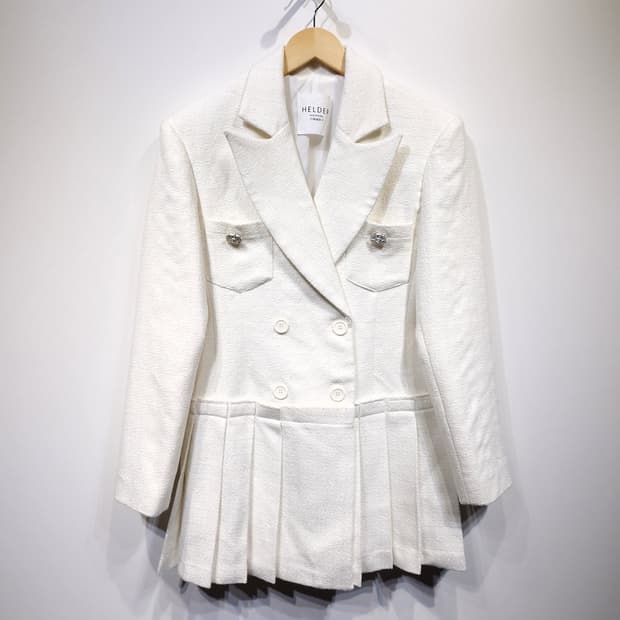 HELDER 헬더 트위드 자켓 원피스(F)