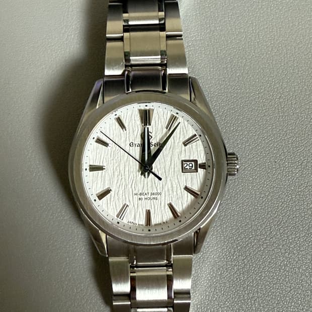 seiko 세이코 mod 그랜드세이코 자작나무