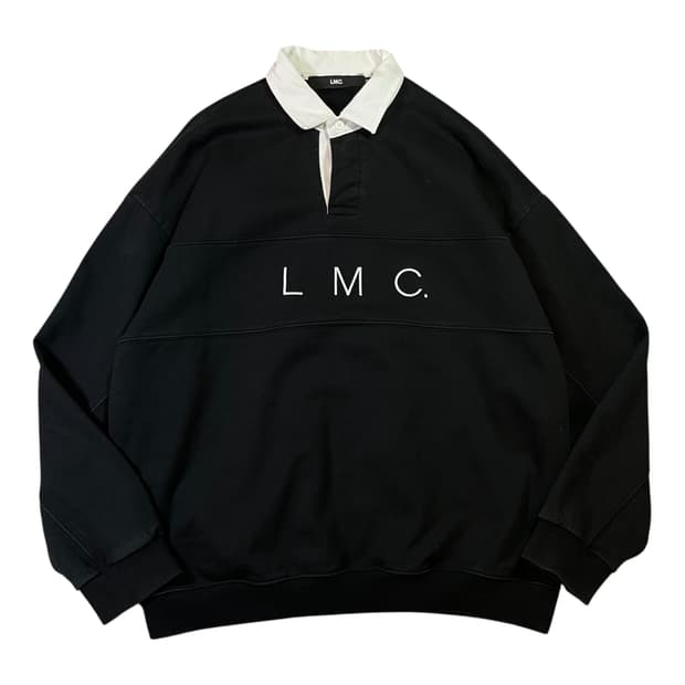 엘엠씨 빅로고 럭비 PK 맨투맨