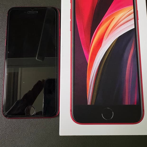 아이폰 Se2 Red 64GB Full Box