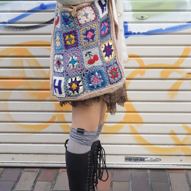 [Hysteric Glamour] Crochet Knit Bag