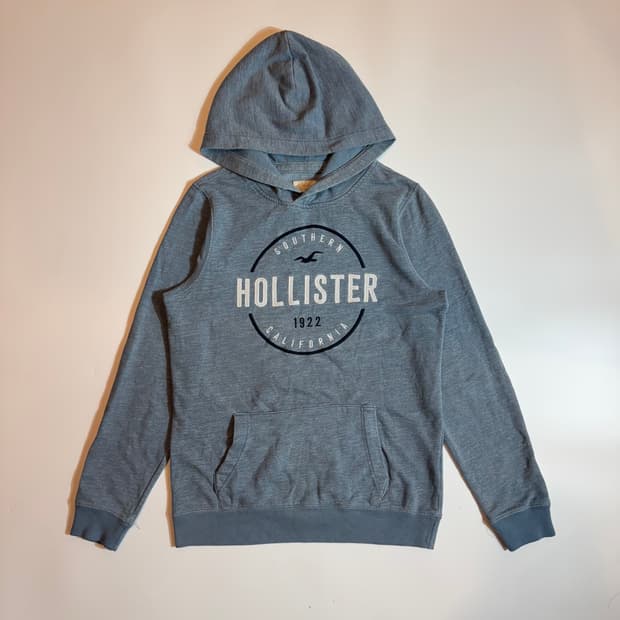 홀리스터 캘리포니아 그래픽 후드 티셔츠