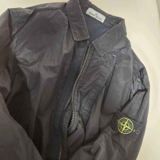 스톤아일랜드 나일론 오버셔츠 XL