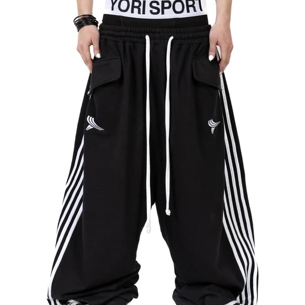 구해요)) 요리스포츠 더블로고 스웻팬츠 