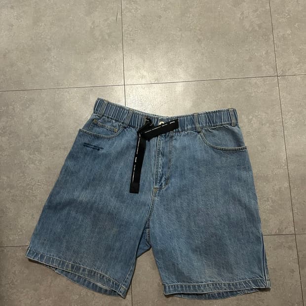아웃도어 프로덕츠 데님  워크유틸 카펜터 하프 팬츠 31 인치 