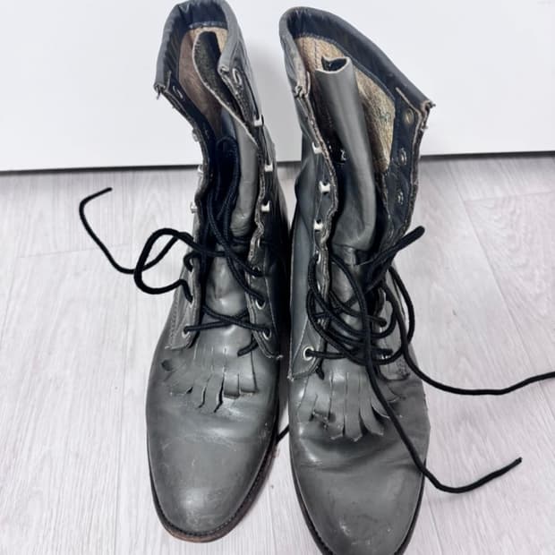 justin vintage boots