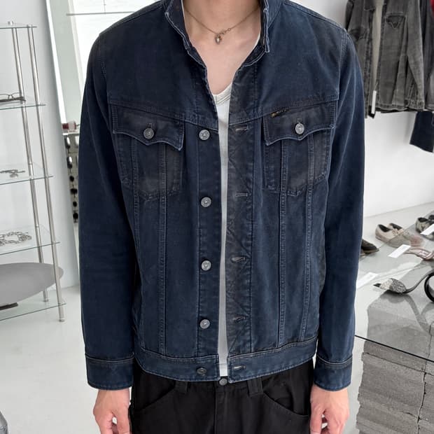 지스타 로우 더티 스프레이 데님 자켓