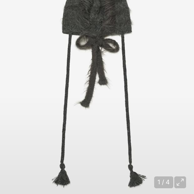 타입서비스 스트랩 퍼 햇 strap fur hat