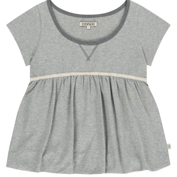 [새상품] 코이세이오 레이스 벌룬 티셔츠 1size