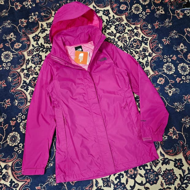  (새상품) 노스페이스 핑크 하프 바람막이