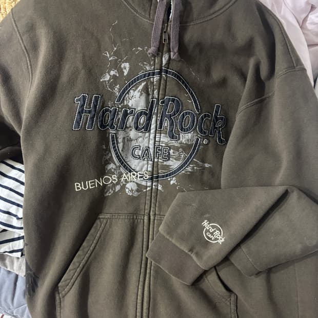 하드락카페 빈티지 후드집업