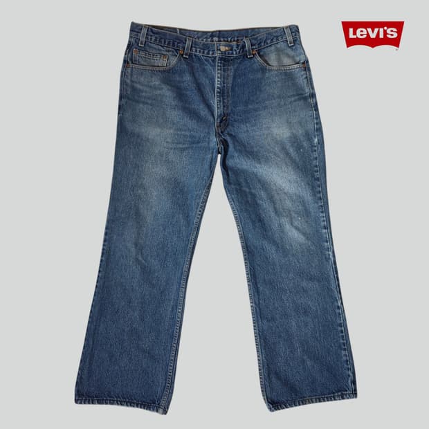 [W40L32]90s 리바이스 USA 517 부츠컷 데님팬츠