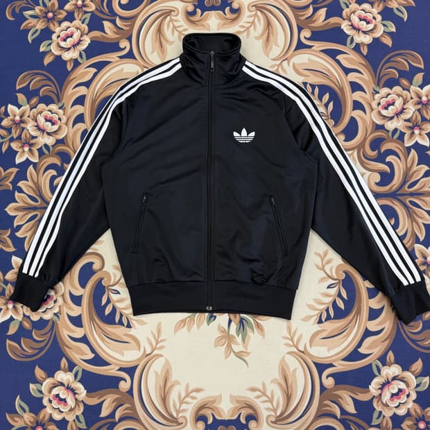 (XL)10s 아디다스 ADIDAS 구 파이어버드 트랙탑 져지(블랙,검흰