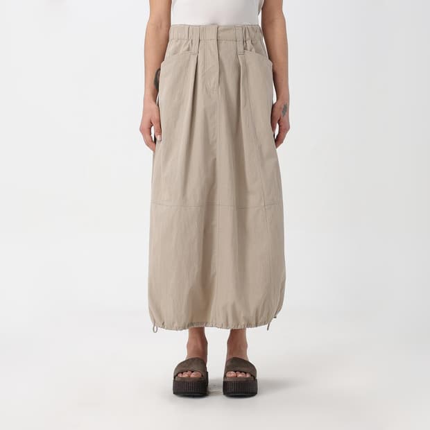 브루넬로쿠치넬리 드로우스트링 스커트