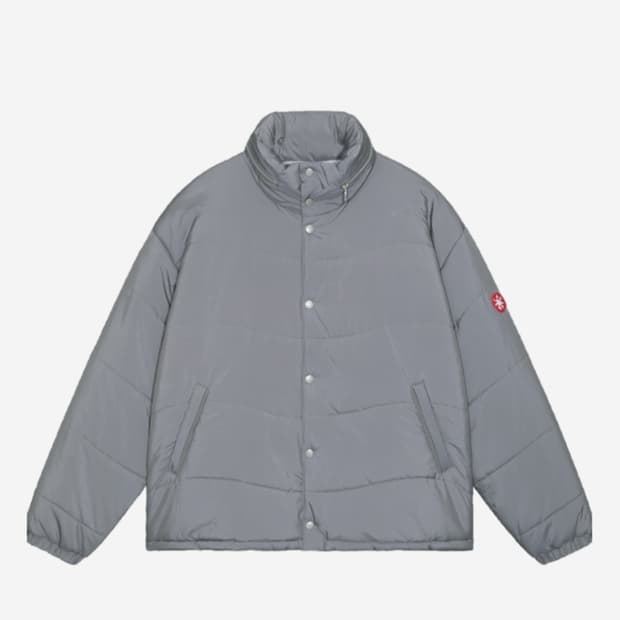 카브엠트 23FW 웨이브 스티치 퍼프자켓 XL
