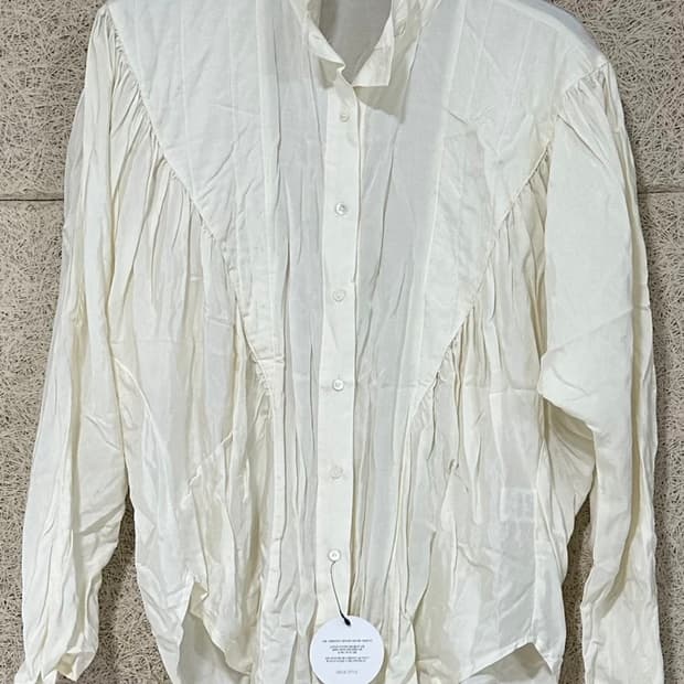 아이보리 블라우스 새상품 55 M