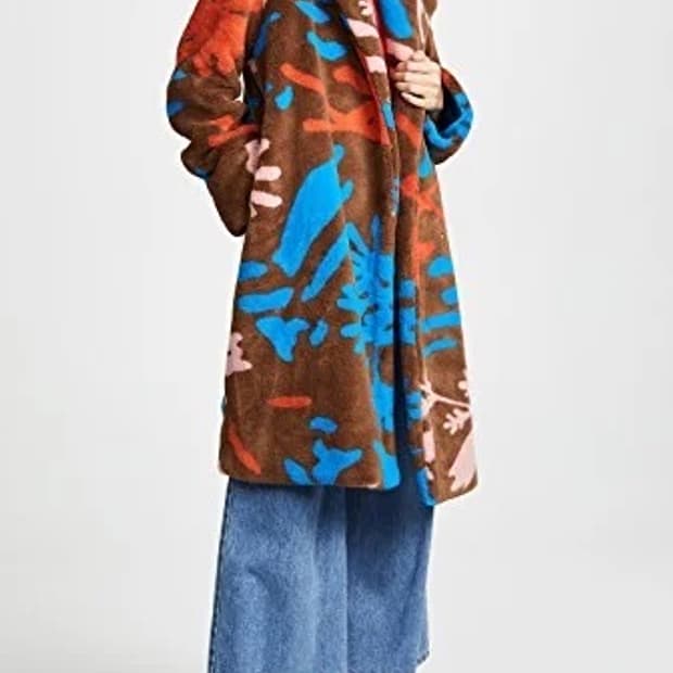 Stine Goya 쟈카드 시어링 코트 55추천