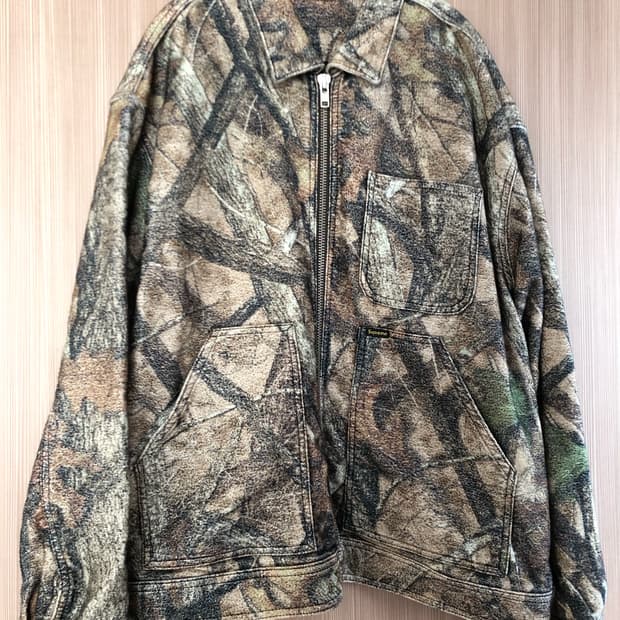 슈프림 몰스킨 리얼트리 자켓 L