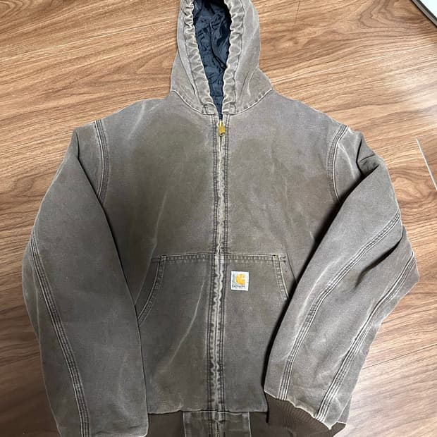 빈티지 칼하트 후드집업