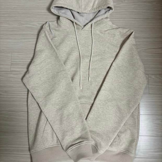 엑슬림 후드 ep.6 01 hoodie (beige)