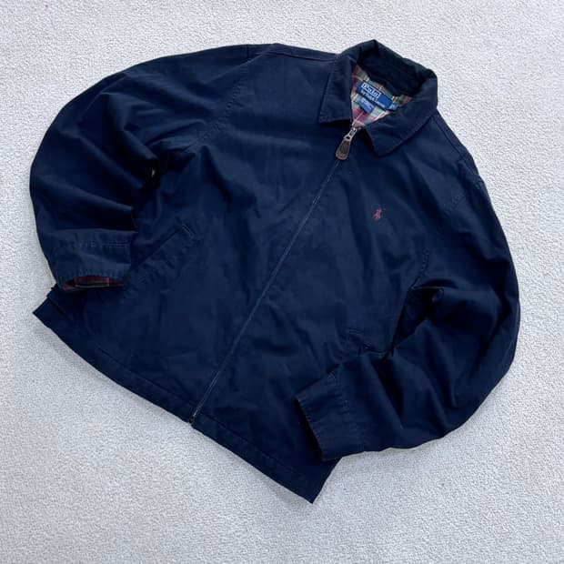 S 폴로랄프로렌 베이포트 해링턴 자켓 0421E