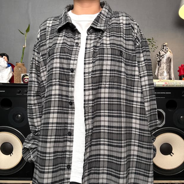 엘엘빈 체크셔츠