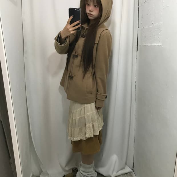 🐶베이지 모리 레이어드 코디 세트 🐶