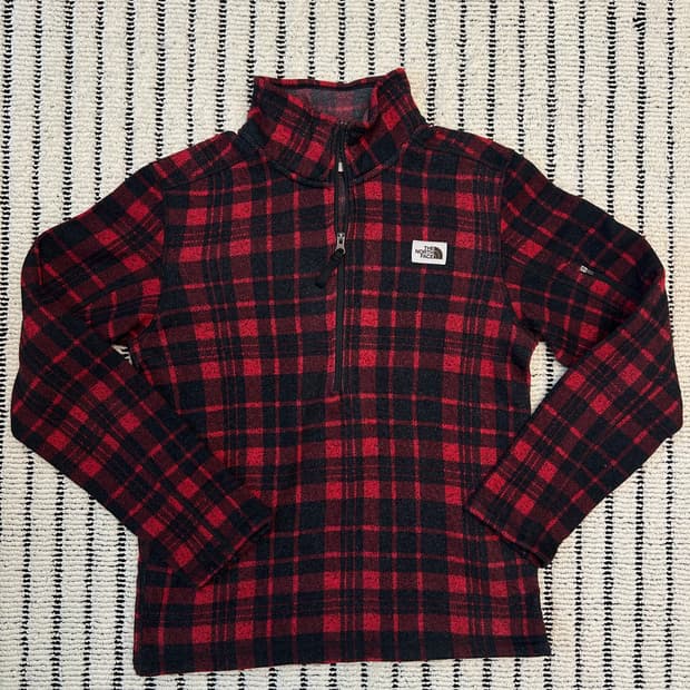 노스페이스 브라운 라벨 아노락 후리스