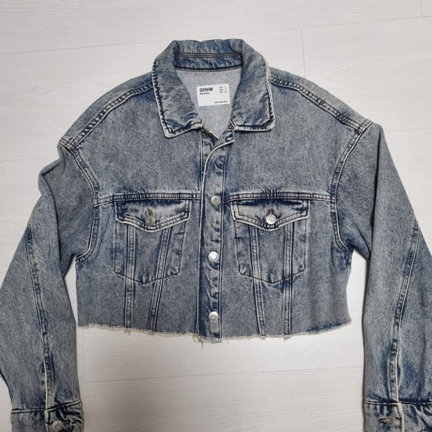 Bershka 빈티지 데님 자켓 여성 S 사이즈