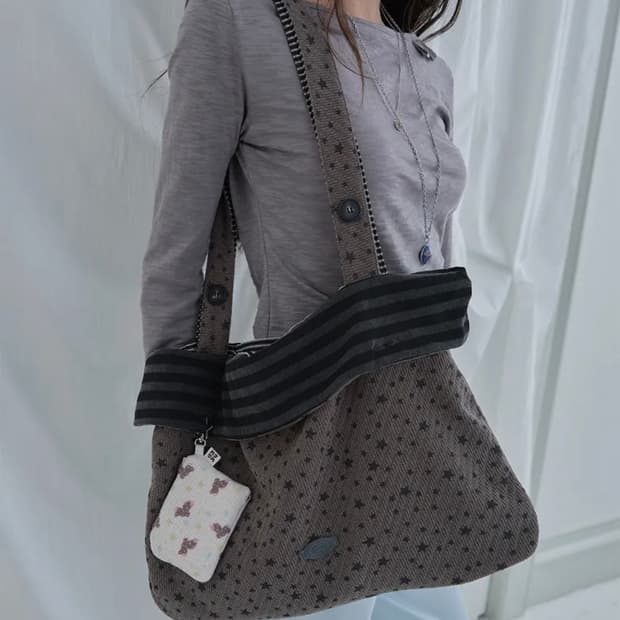 무음 muwm 숄더백 차콜