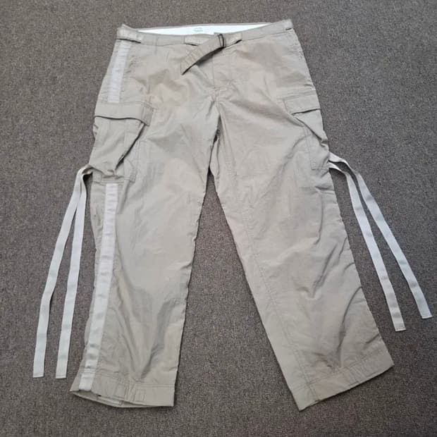 이스트로그 x 비이커 18SS 스트랩 카고 팬츠