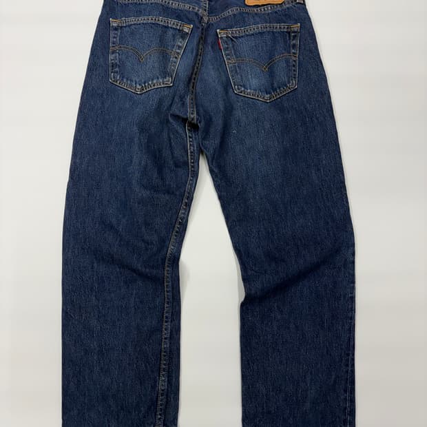 Levis 리바이스 501 진청 데님 팬츠 청바지