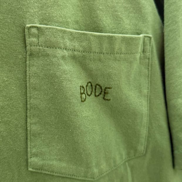 BODE embroidered pocket t-shirts