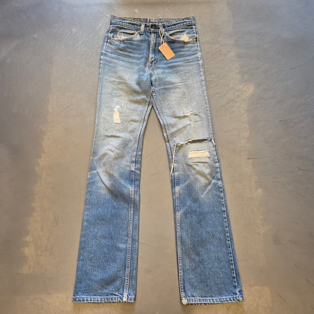80s Levi's 517 오렌지탭 부츠컷 데님 팬츠