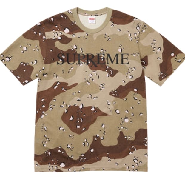 (새상품) 슈프림 RX 티셔츠 초콜릿 칩 M