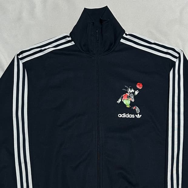 XL 아디다스 X 구피 콜라보 네이비 트랙탑