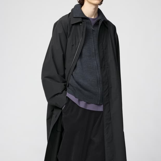 유니클로 U 오버사이즈싱글브레스트코트