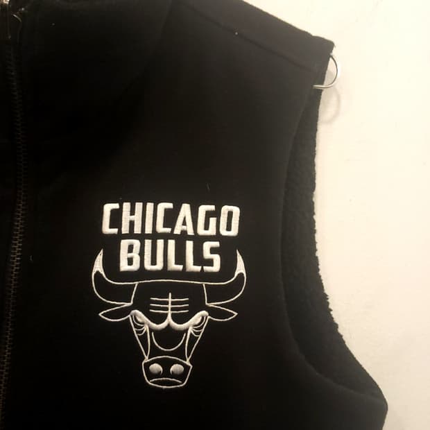 NBA 시카고 불스 스트릿 무드 리버시블 집업/ L