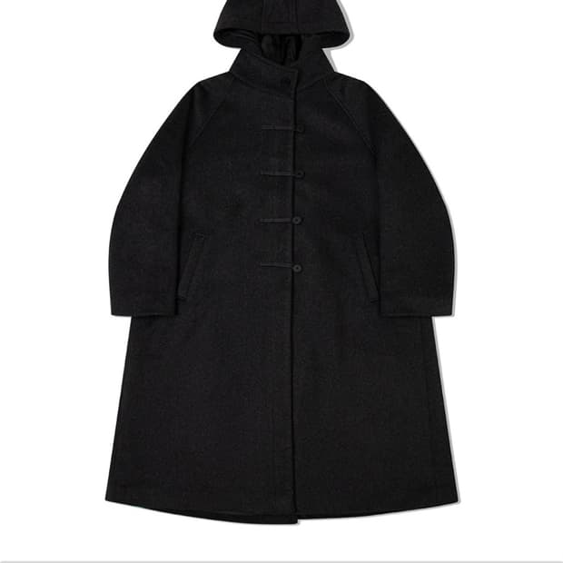 미세키서울 Hoodie long duffle coat 팝니다.