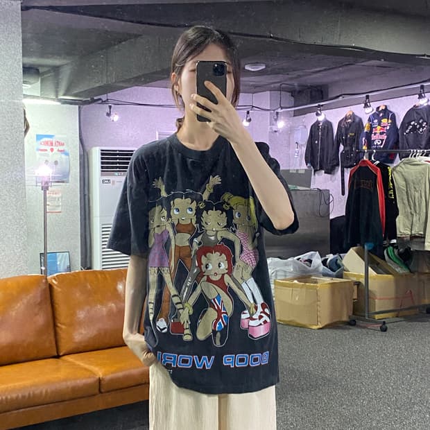 베티붑 월드 걸파워 반팔티 B2080