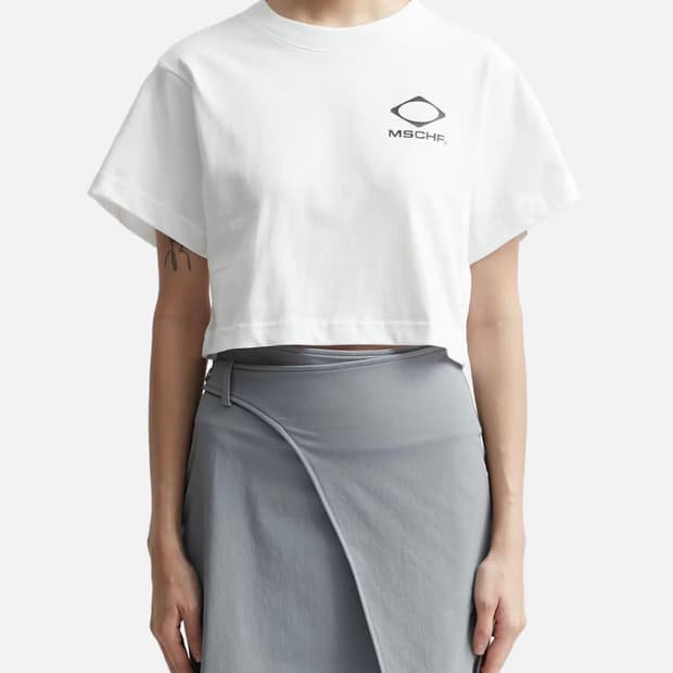 미스치프 CROPPED T-SHIRT White