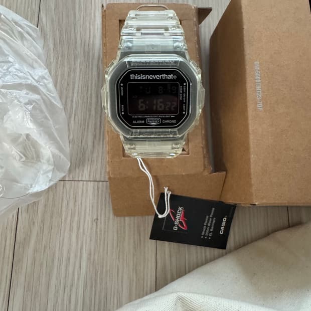G-Shock x Thisisneverthat 시계