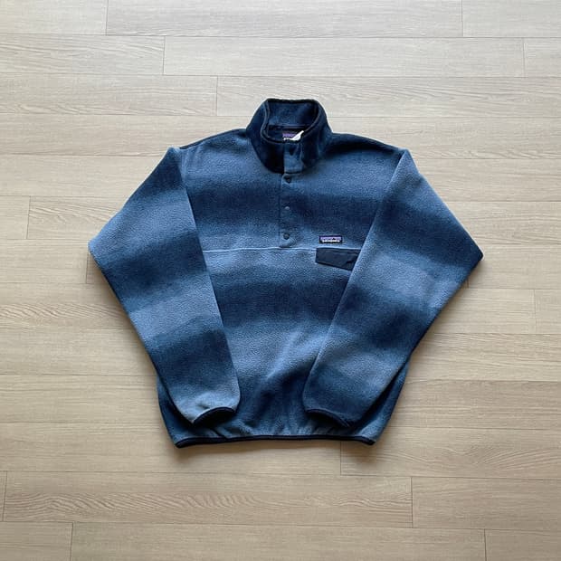 파타고니아 신칠라 블루 스트라이프 patagonia