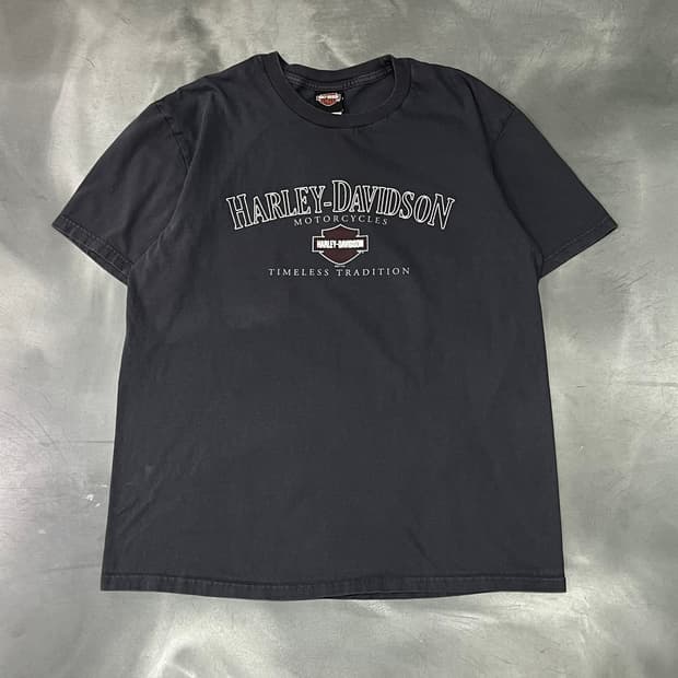  할리데이비슨 프린팅 반팔티 y15696
