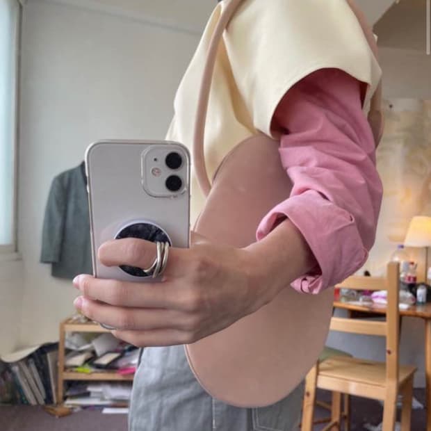 bambole  saturn bag 밤볼레 스웨이드백