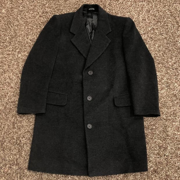 피에르가르뎅 울 미니멀 코트 