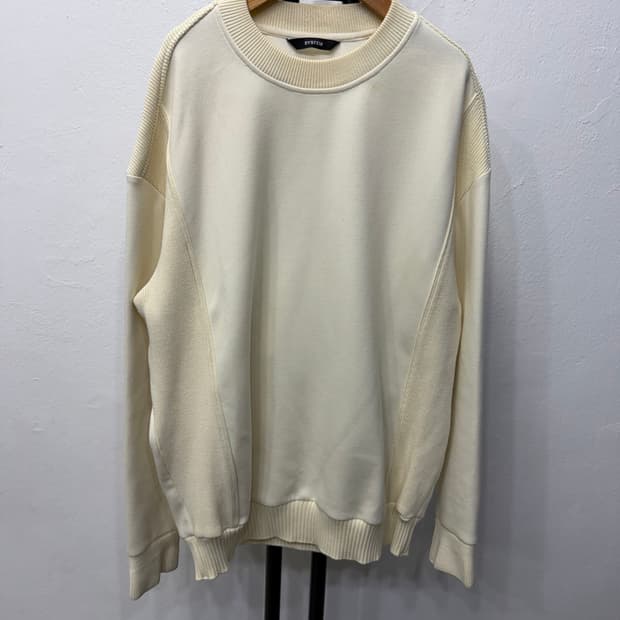 정품) 시스템옴므 한섬 22ss 맨투맨 100