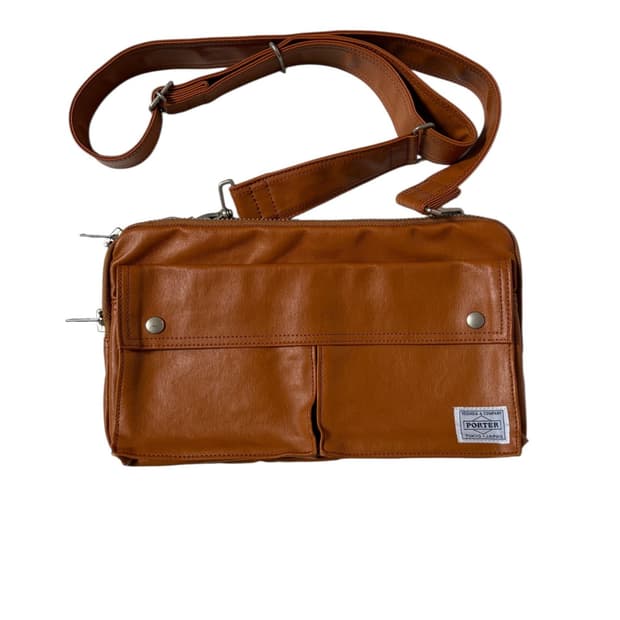Porter Freestyle shoulder brown bag
