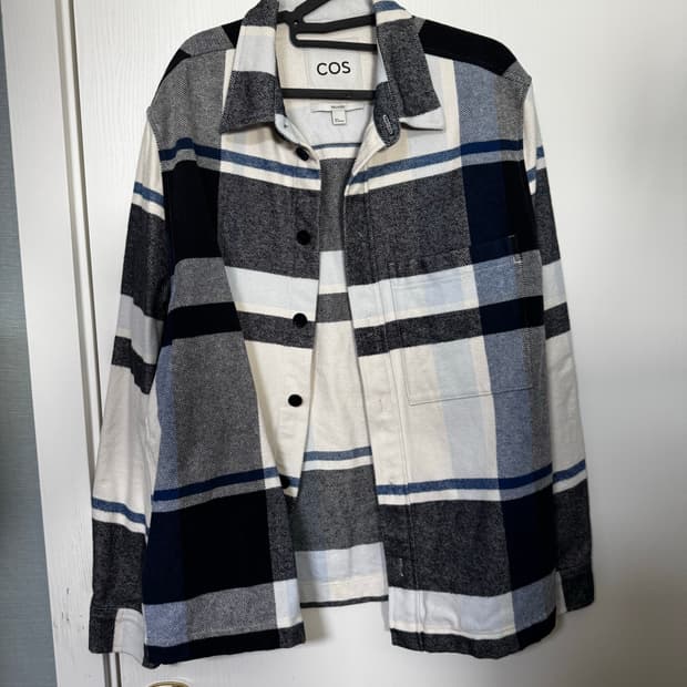 COS 코스 플란넬 셔츠 L